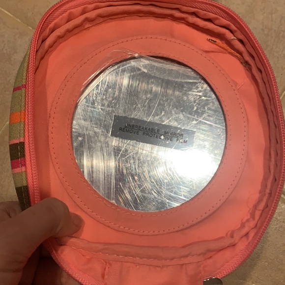 NWOT Saks Canvas travel case - Picture 4 of 6